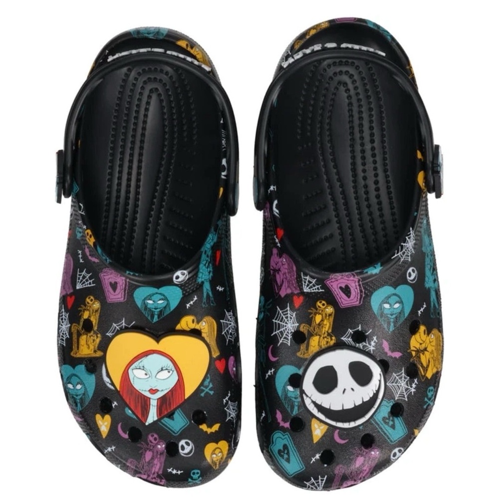 NWT Crocs The Nightmare Before Christmas Jack And Sally 211419 90H Unisex